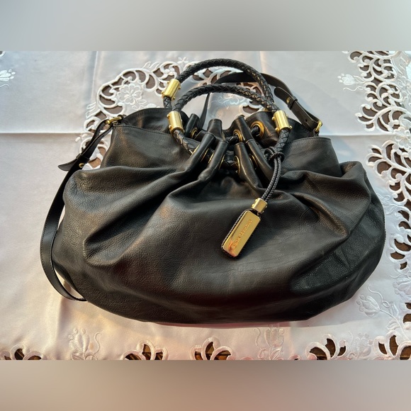 Michael Kors Colection Skorpios hobo amazing black bag. Unique. Beautiful design - Picture 15 of 15